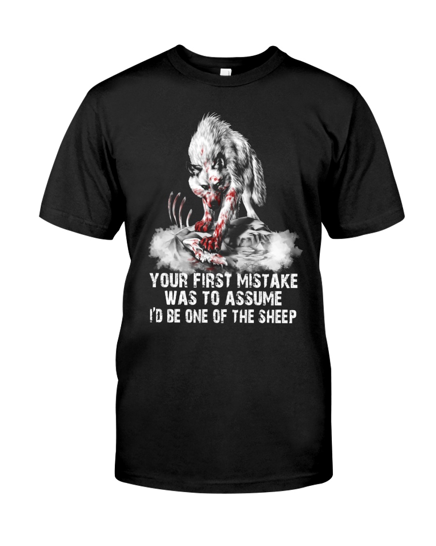 WOLF SHEEP MISTAKE Classic T-Shirt