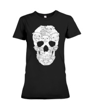 Pug Skull Premium Fit Ladies Tee thumbnail