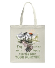 I'm Riding On A Horse Tote Bag tile