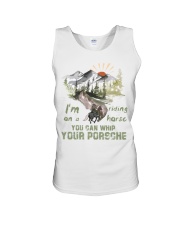 I'm Riding On A Horse Unisex Tank tile