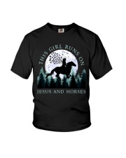 Jesus And Horses Youth T-Shirt tile