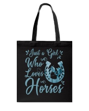 Just A Girl Who Loves Horses Tote Bag tile