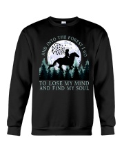 And Into The Forest I Go Crewneck Sweatshirt thumbnail