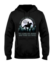 And Into The Forest I Go Hooded Sweatshirt thumbnail
