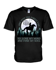 And Into The Forest I Go V-Neck T-Shirt thumbnail