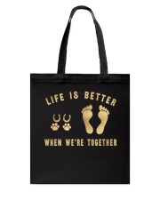HR-L-MH-0402202-Life Is Better When Were Together Tote Bag thumbnail