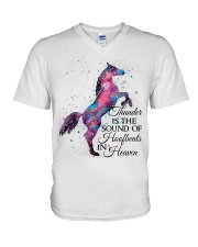 Thunder Is The Sound V-Neck T-Shirt tile