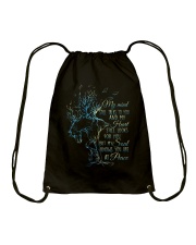 My Mind Still Talks To You Drawstring Bag thumbnail