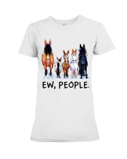 Ew People Premium Fit Ladies Tee tile
