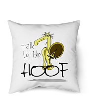 Talk To The Hoof Indoor Pillow tile