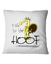 Talk To The Hoof Square Pillowcase tile