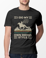 I Do My Own Riding Style Classic T-Shirt lifestyle-mens-crewneck-front-13