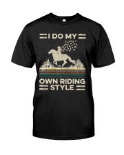 I Do My Own Riding Style Premium Fit Mens Tee tile