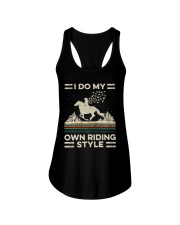 I Do My Own Riding Style Ladies Flowy Tank tile