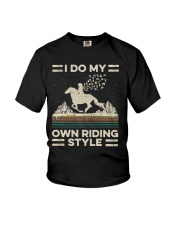 I Do My Own Riding Style Youth T-Shirt tile