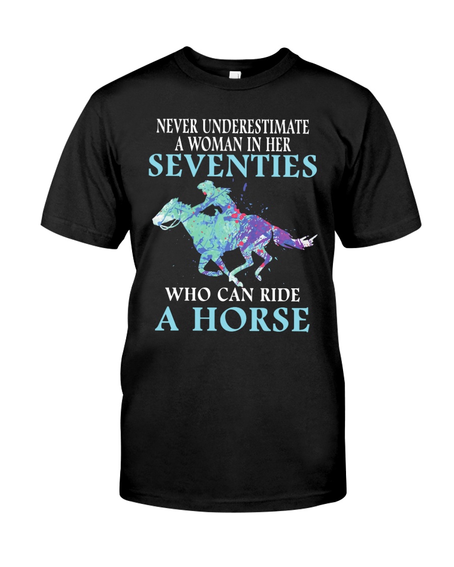 Who Can Ride A Horse Classic T-Shirt