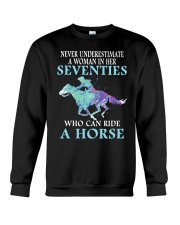 Who Can Ride A Horse Crewneck Sweatshirt tile