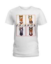Horse Friends Ladies T-Shirt tile