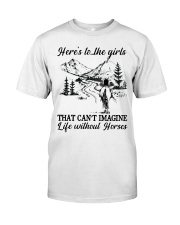 Life Without Horses Premium Fit Mens Tee tile