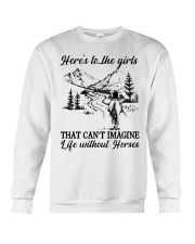 Life Without Horses Crewneck Sweatshirt tile