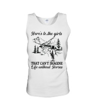 Life Without Horses Unisex Tank tile