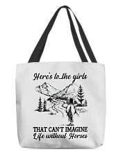 Life Without Horses All-Over Tote tile