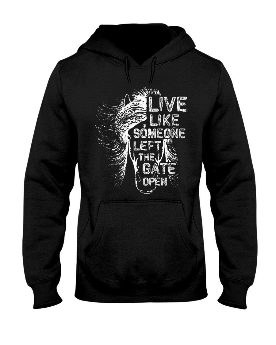 Live Like Someone Hooded Sweatshirt