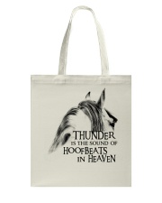 Thunder Is The Sound Of Hoofbeats Tote Bag tile