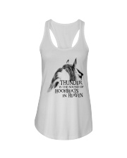 Thunder Is The Sound Of Hoofbeats Ladies Flowy Tank tile