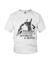 Thunder Is The Sound Of Hoofbeats Youth T-Shirt tile