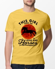 Jesus And Horses Classic T-Shirt lifestyle-mens-crewneck-front-13