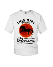 Jesus And Horses Youth T-Shirt tile