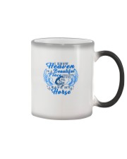 Heaven Is A Beautiful Place Color Changing Mug tile