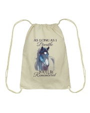 You Will Be Remembered Drawstring Bag tile