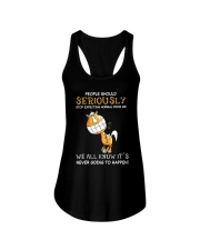 Never Going To Happen Ladies Flowy Tank thumbnail