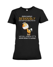 Never Going To Happen Premium Fit Ladies Tee thumbnail