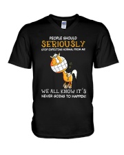 Never Going To Happen V-Neck T-Shirt thumbnail