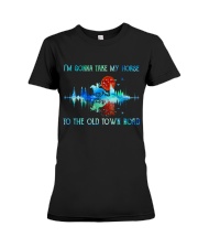 Old Town Road Premium Fit Ladies Tee tile