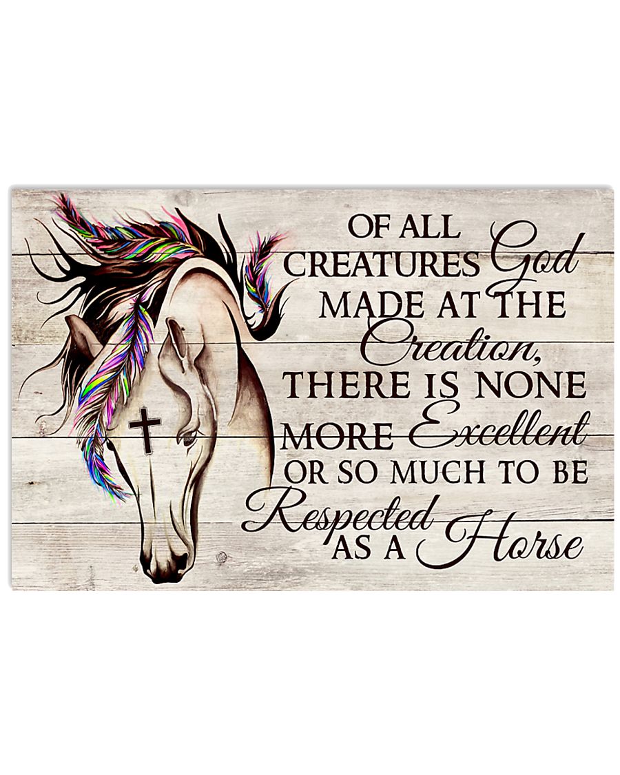 God Made At The Creation 17x11 Poster