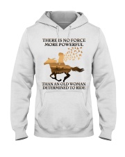 An Old Woman Hooded Sweatshirt front