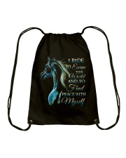 I Ride Drawstring Bag thumbnail
