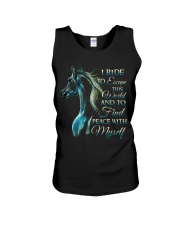 I Ride Unisex Tank thumbnail