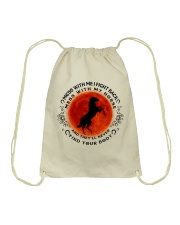 Mess With My Horse Drawstring Bag tile