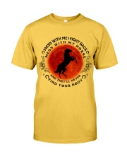 Mess With My Horse Classic T-Shirt front