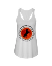Mess With My Horse Ladies Flowy Tank tile