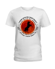 Mess With My Horse Ladies T-Shirt tile