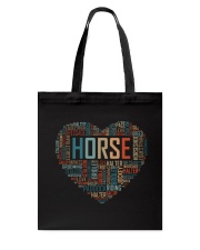 Love Horses Tote Bag thumbnail