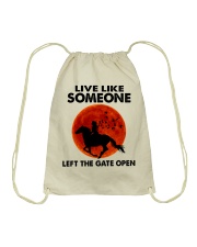 Live Like Someone Drawstring Bag tile