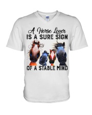 A Horse Lover V-Neck T-Shirt tile