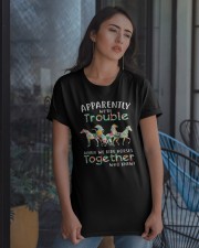 When We Rides Horses Together Classic T-Shirt apparel-classic-tshirt-lifestyle-08